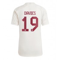 Camiseta Bayern Munich Alphonso Davies #19 Tercera Equipación 2023-24 manga corta